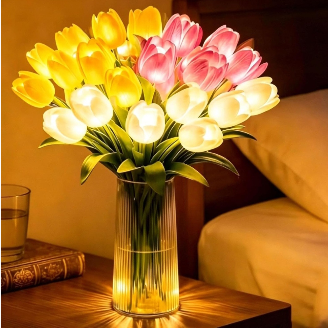 15 Tulip Flower LED Lamp