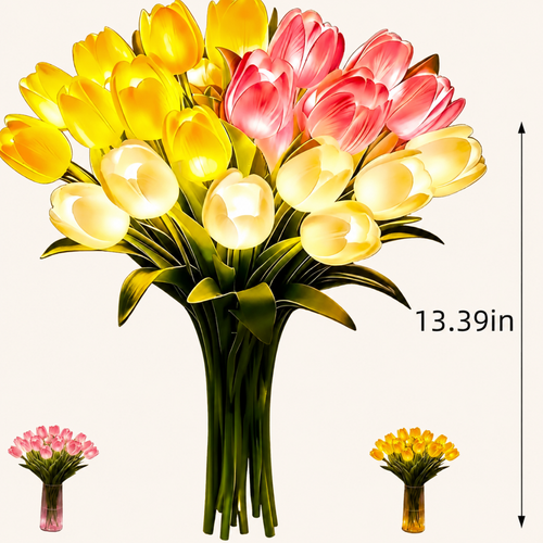 15 Tulip Flower LED Lamp